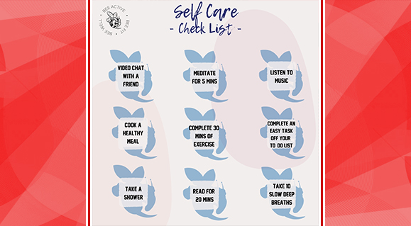 Self Care Bingo
