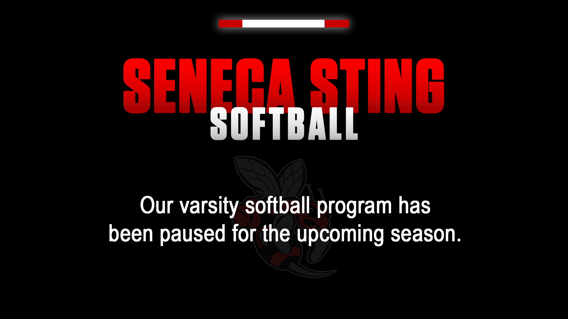 Varsity Softball Paused