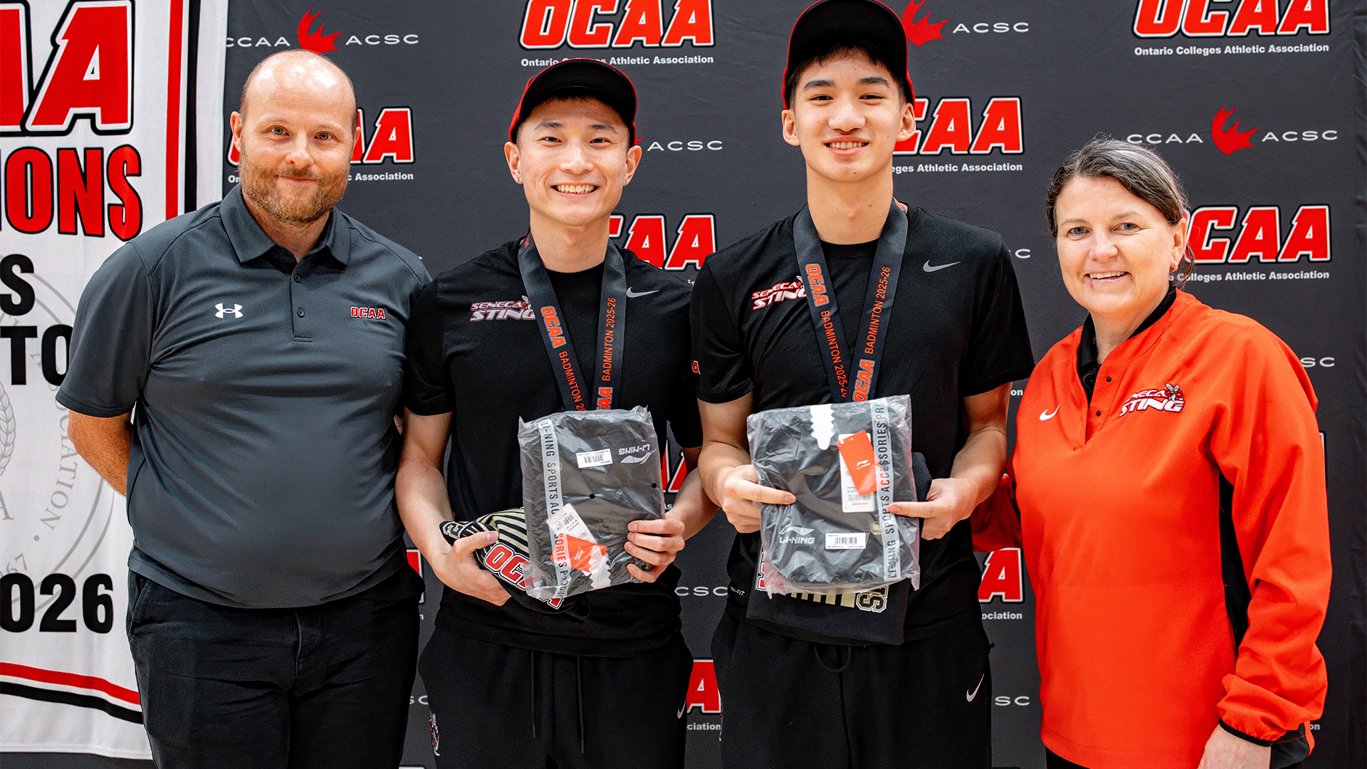 Sting Capture Four OCAA Medals